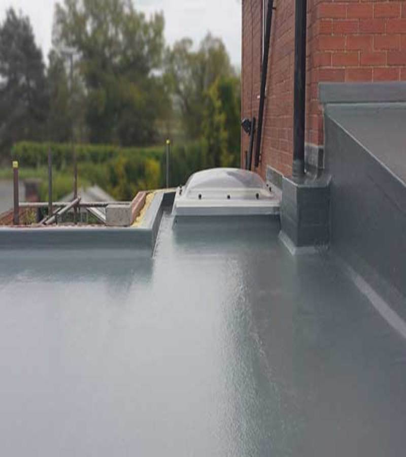 GRP Fibreglass Roofing - After Construction | TA Roofing York